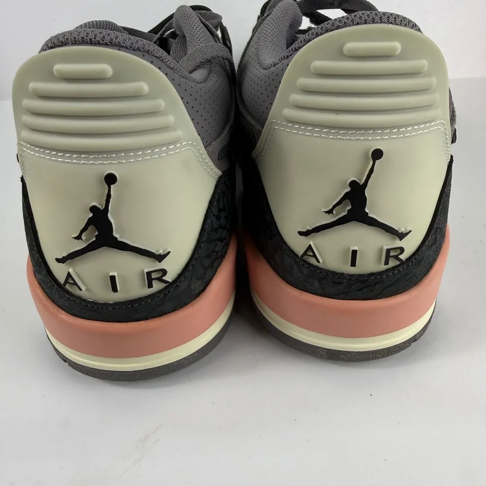Jordan Legacy 312 Low Mens 12 Gunsmoke Coral Stardust Grey‎ Sneakers CD7069-002